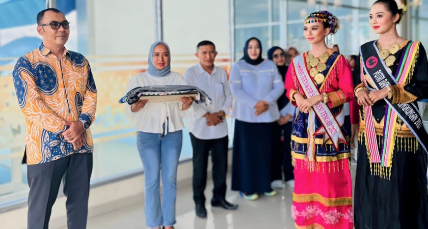 Disdagrin Banggai Sambut Kedatangan Dirjen Perdagangan Dalam Negeri Bersama Direktur Sarana Perdagangan dan Logistik