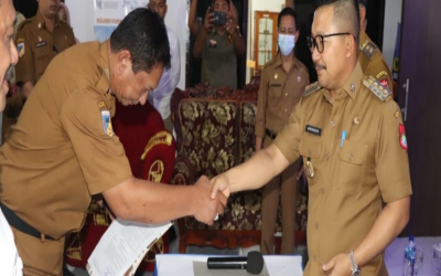 Rudi Purwana K. Bullah ditinjuk sebagai Pelaksana Tugas Kepala Dinas Perdagangan dan Perindustrian Kabupaten Banggai.