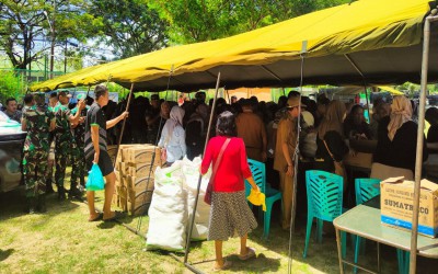 Jelang Hari Raya Idul Fitri, Disdagrin Banggai Laksanakan Pasar Murah Di Dua Titik Sekaligus